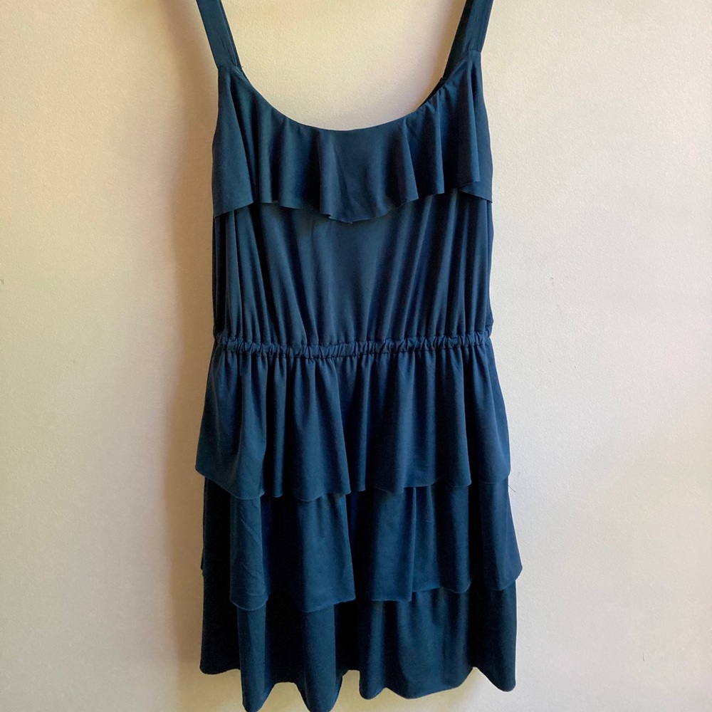 Bebop | blue ruffle dress